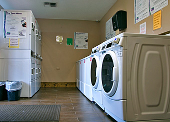Laundry Room at Houston East RV Resort